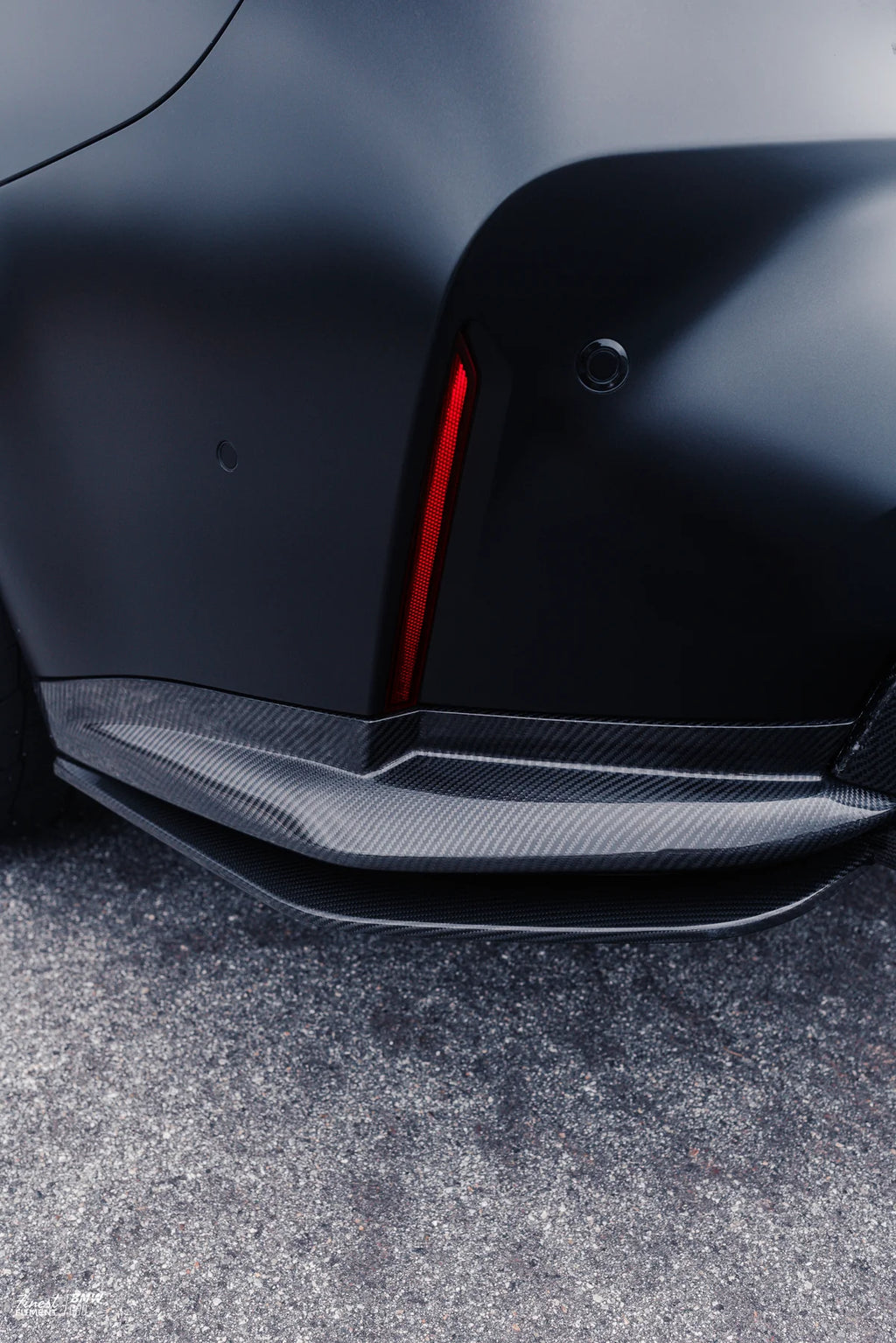 G8X M3/M4 - CARBON FIBER REAR BUMPER EXTENSIONS - G80 M3/G82 M4/G83 M4