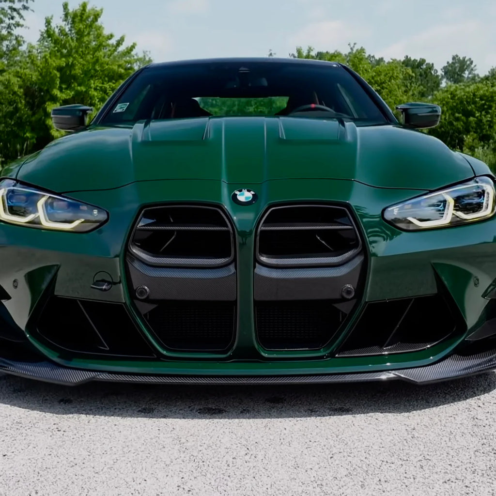 G8X N STYLE DRY CARBON FIBER FRONT GRILL - G80 M3 / G82 / G83 M4