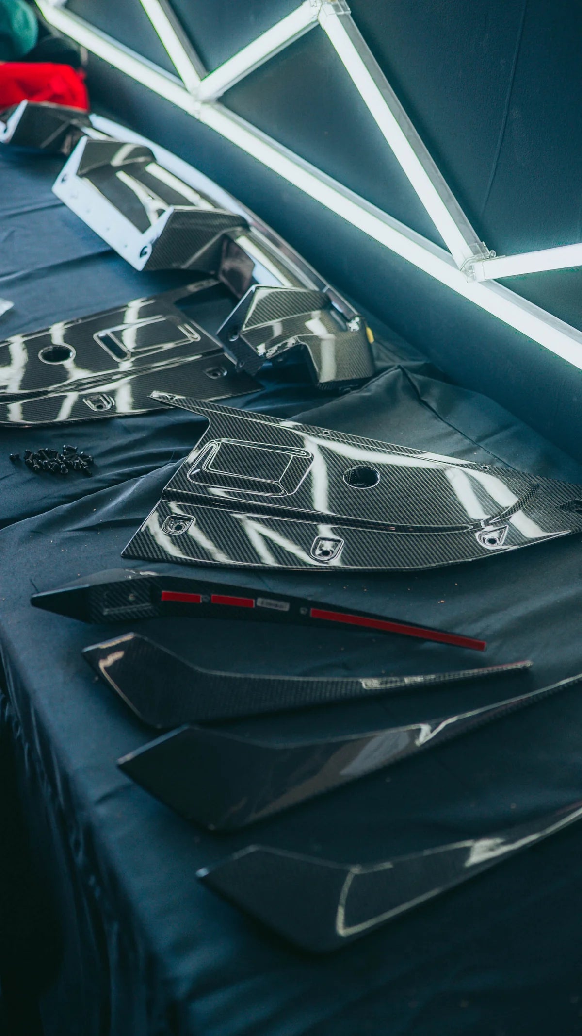 BMW G8X M3/M4 CARBON FIBER PSM DIFFUSER UNDERTRAY KIT 9 PIECES - G80 M3/ G82