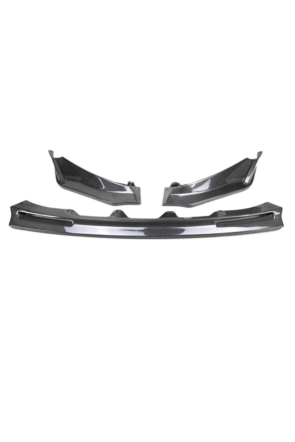 V STYLE V1 CARBON FIBER FRONT LIP 3PC - G8X M3/M4