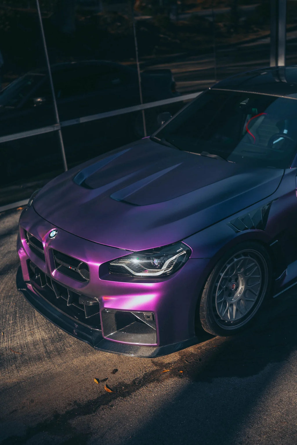 G87 M2 V2 CARBON FIBER FRONT BUMPER AIR INLETS/DUCTS