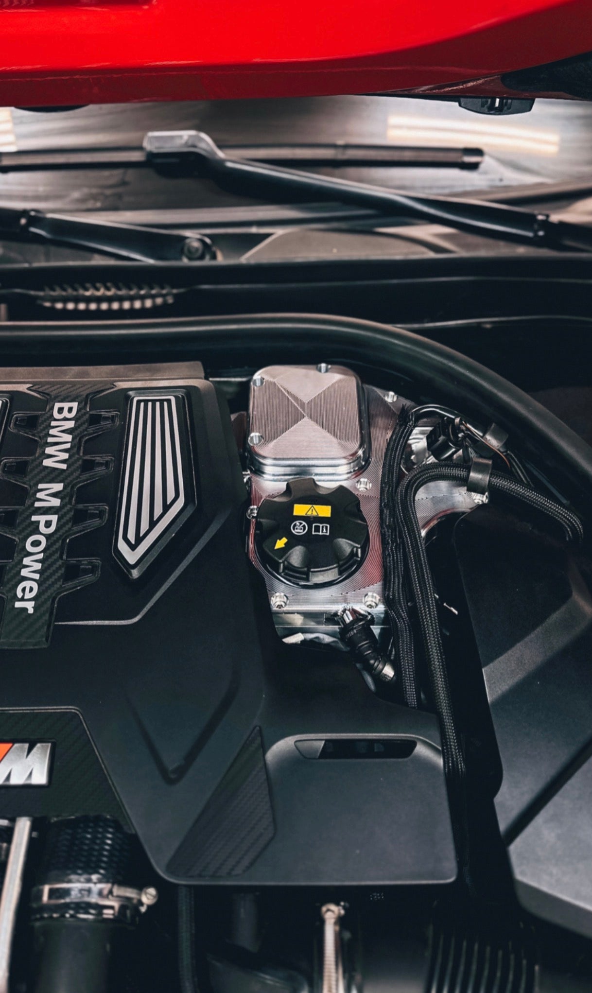 S63TU4 BILLET COOLANT RESERVOIR, BMW – F90 M5 & F91/F92/F93 M8