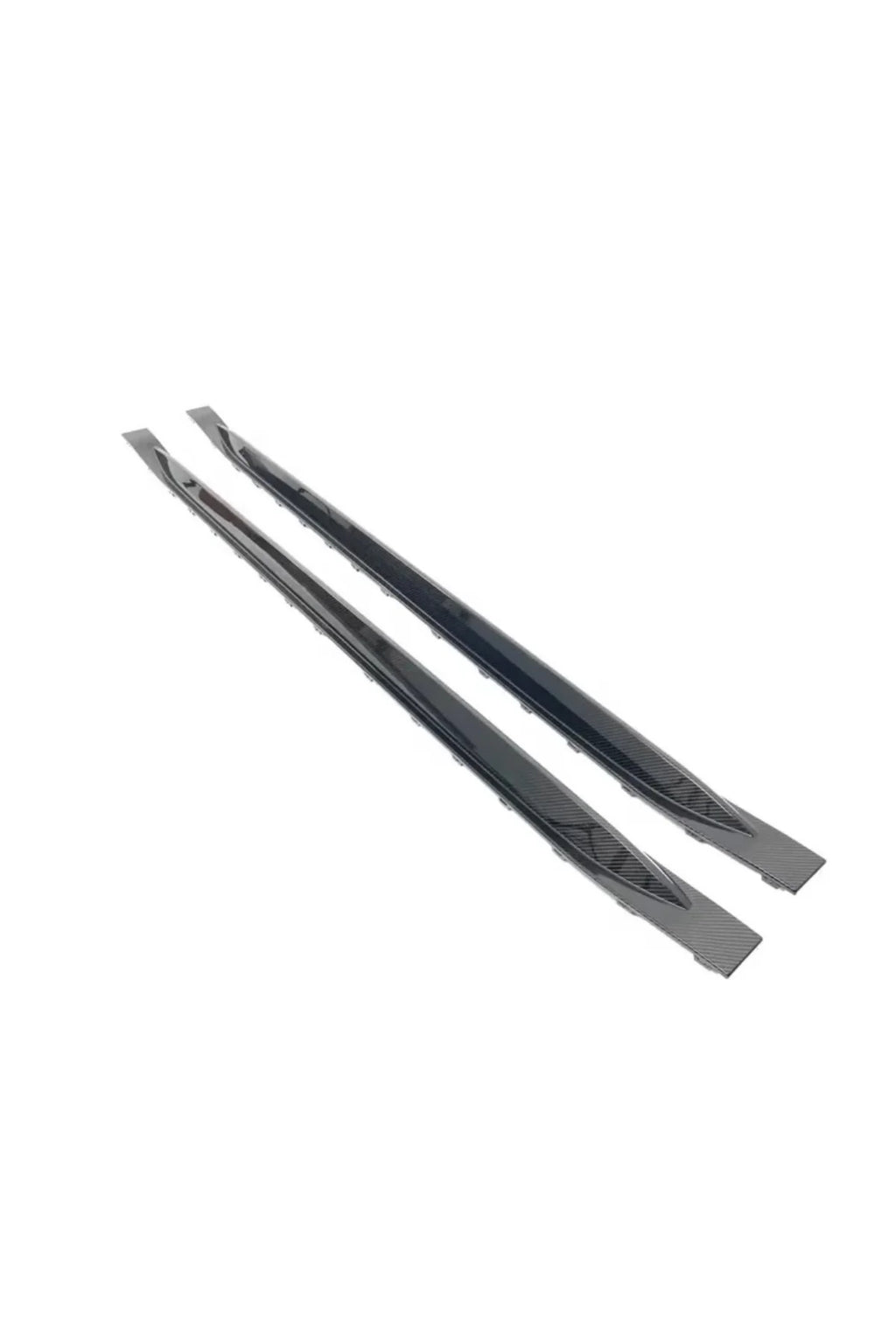 G8X M3/M4 - CARBON FIBER OEM STYLE CARBON FIBER SIDE SKIRT REPLACEMENT