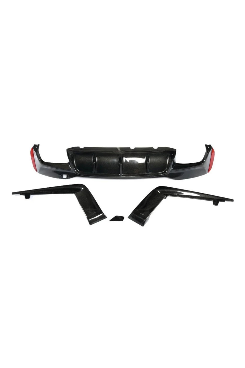 F90 M5 3D STYLE CARBON FIBER REAR DIFFUSER