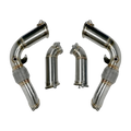 BMW S68 G90/G99 M5 FREE FLOW RACE DOWNPIPES - G90 M5/G99 M5