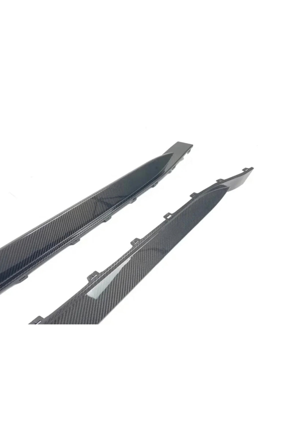G8X M3/M4 - CARBON FIBER OEM STYLE CARBON FIBER SIDE SKIRT REPLACEMENT