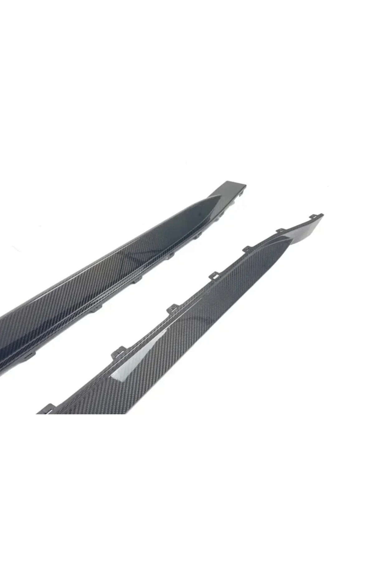 G8X M3/M4 - CARBON FIBER OEM STYLE CARBON FIBER SIDE SKIRT REPLACEMENT