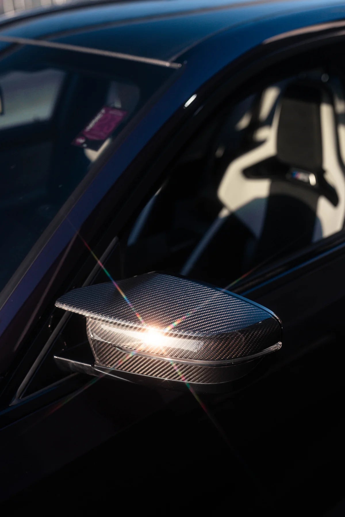 G8X M2/M3/M4 Dry CARBON FIBER MIRROR CAPS