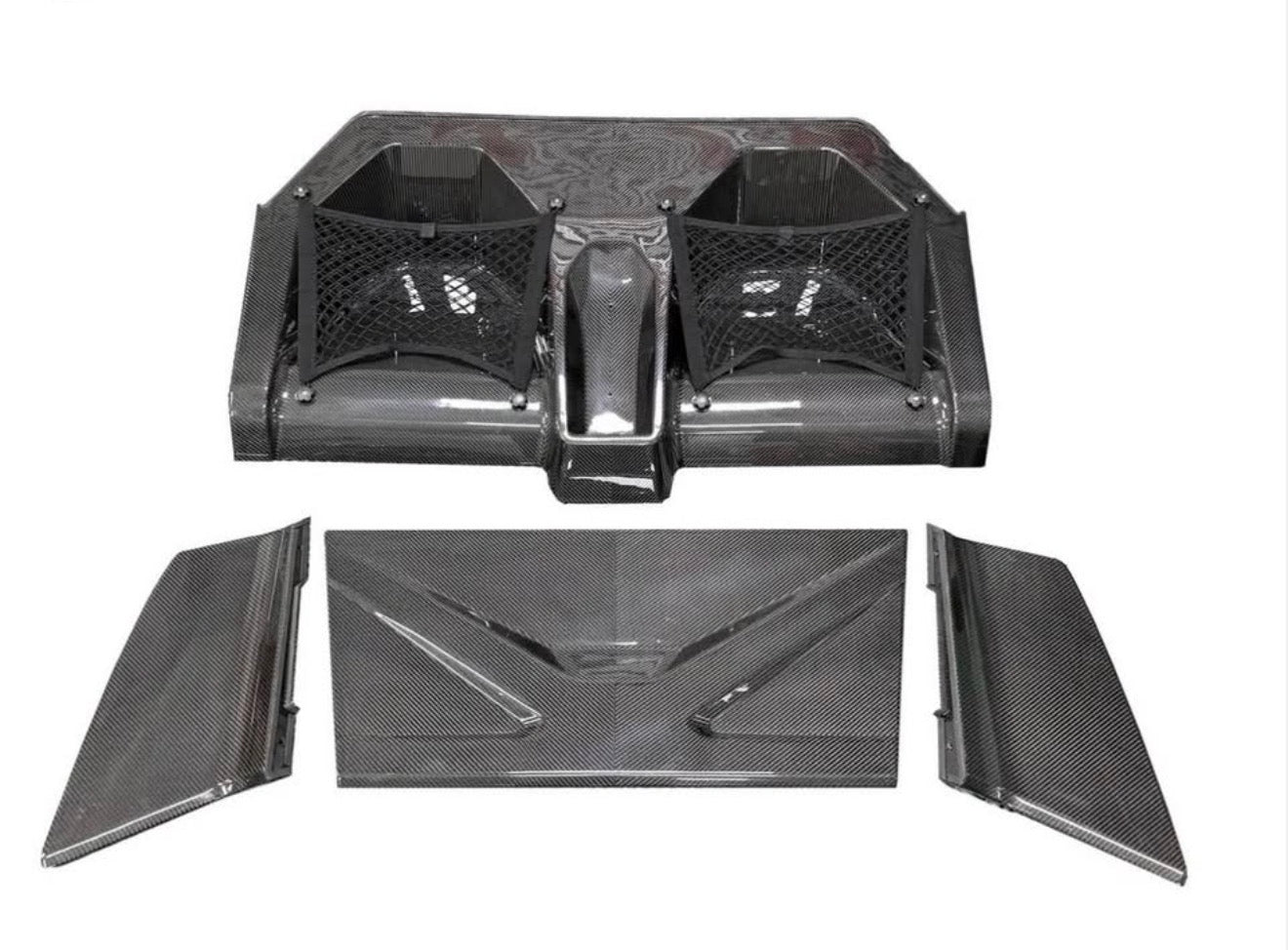 BMW G80 M3 / G82 M4 / G87 M2 Carbon Fiber Rear Seat Delete Kit
