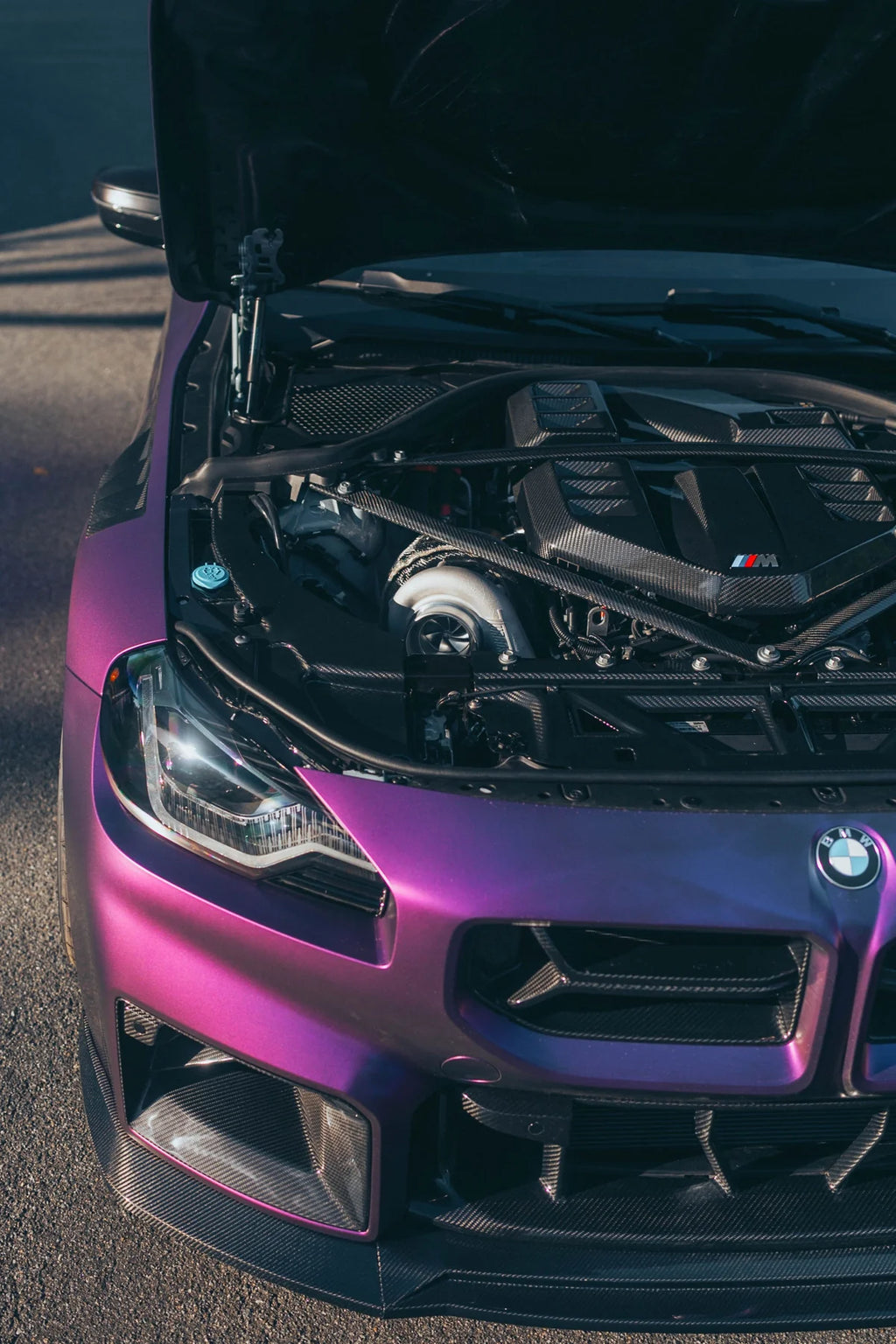 G87 M2 V2 CARBON FIBER FRONT BUMPER AIR INLETS/DUCTS