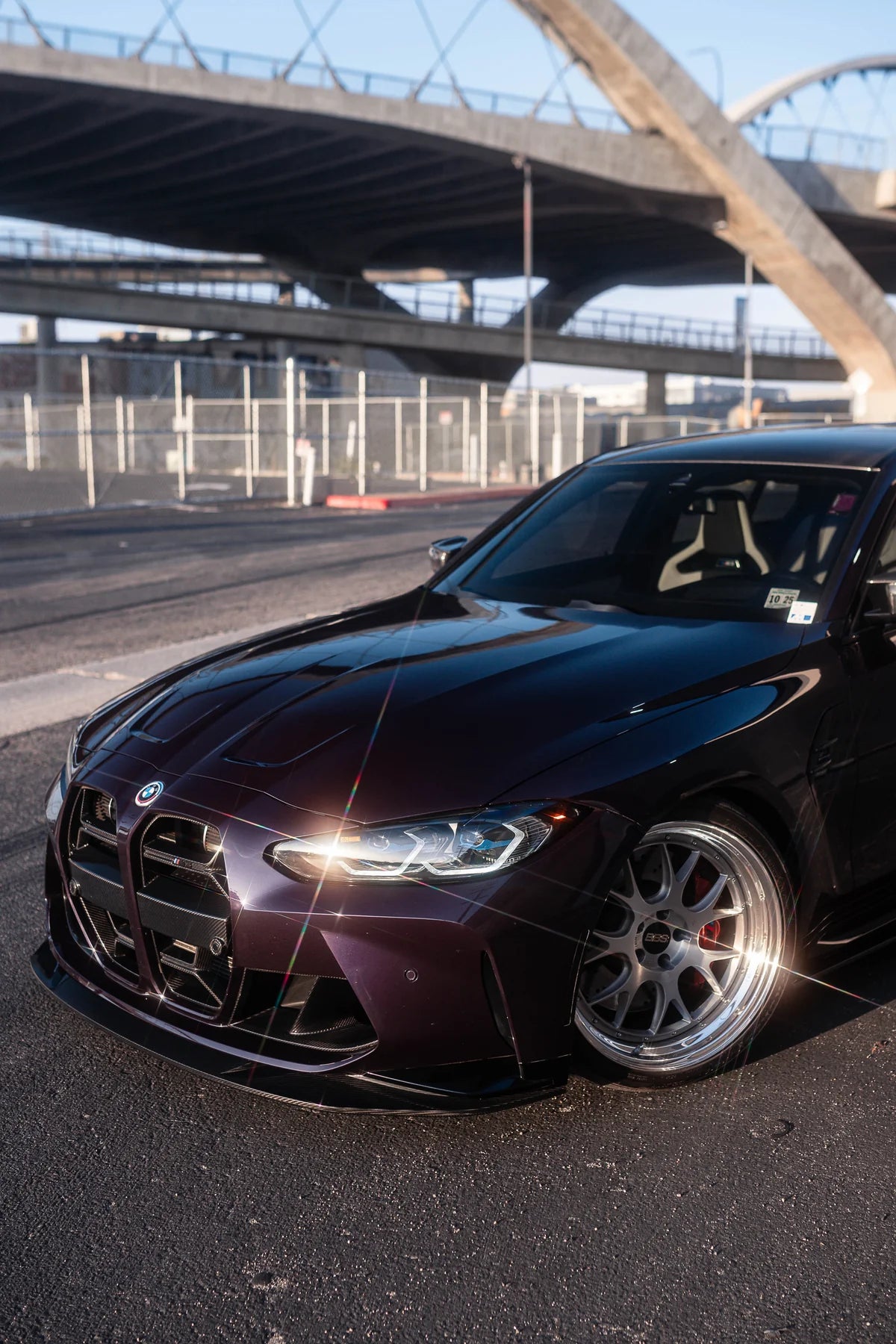 G8X CSL STYLE DRY CARBON FIBER FRONT GRILL - G80 M3 / G82 / G83 M4