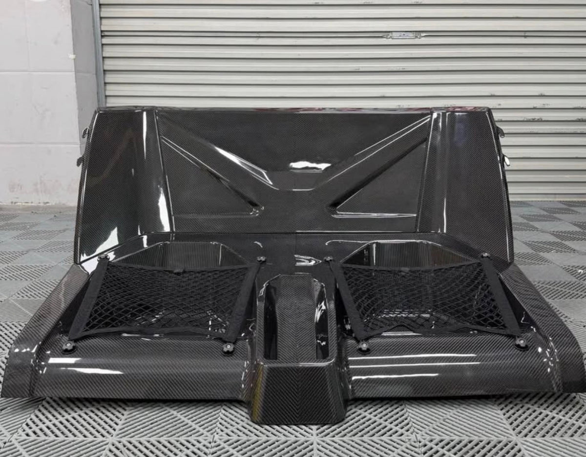 BMW G80 M3 / G82 M4 / G87 M2 Carbon Fiber Rear Seat Delete Kit