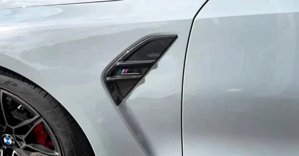 G8X M3/M4 - CARBON FIBER FENDER VENT TRIMS