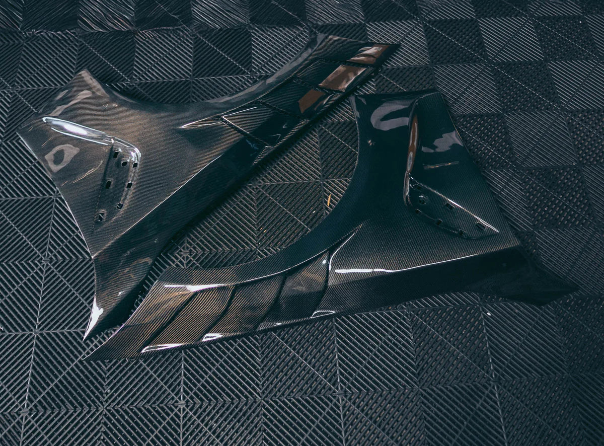 G8X M3/M4 GTR VENTED CARBON FIBER FENDERS - G80 M3/ G82 & G83 M4