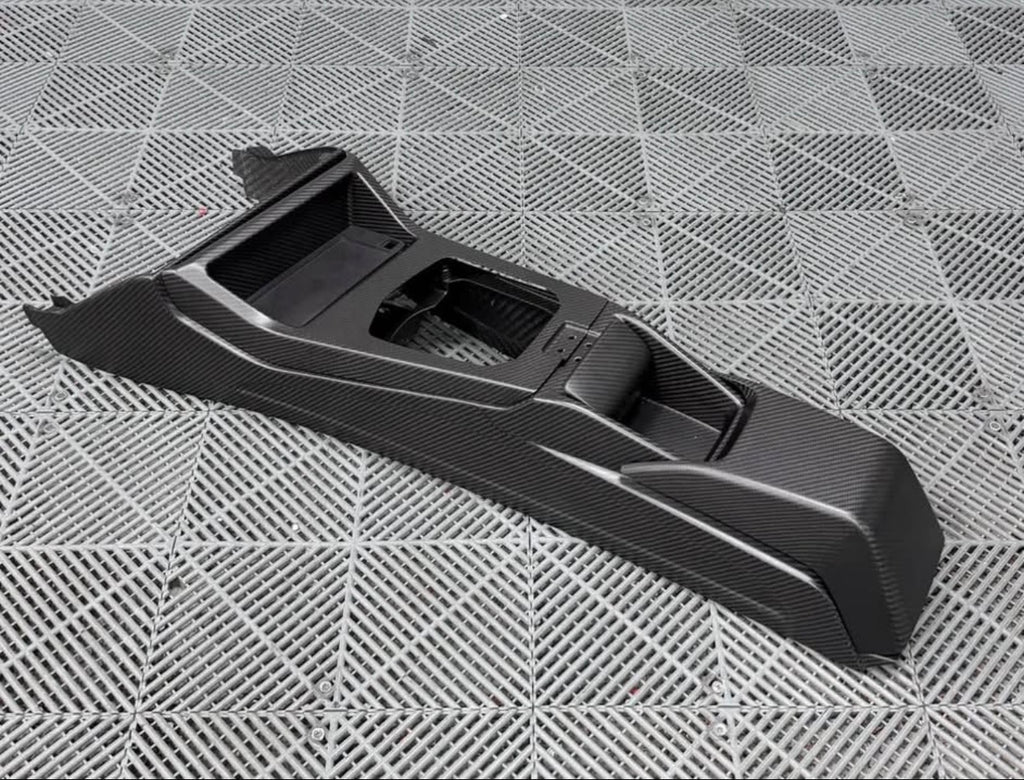 BMW G80/G81/G82/G87 Carbon Fiber Center Console — CSL / CS Style