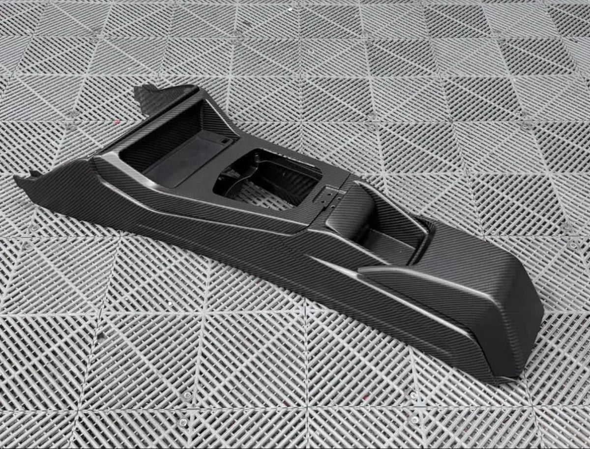 BMW G80/G81/G82/G87 Carbon Fiber Center Console — CSL / CS Style