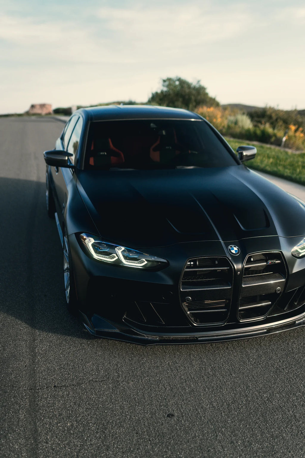 G8X M3/M4 GT3 CARBON FIBER FRONT GRILL REPLACEMENT - G80/G82/G83
