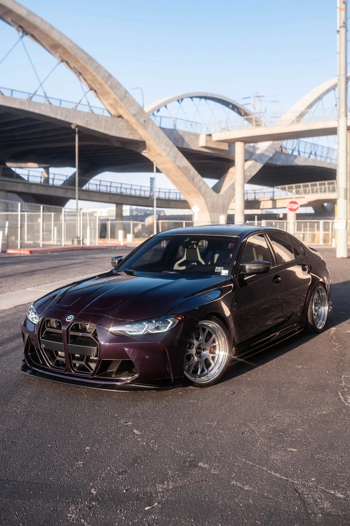 G8X CSL STYLE DRY CARBON FIBER FRONT GRILL - G80 M3 / G82 / G83 M4