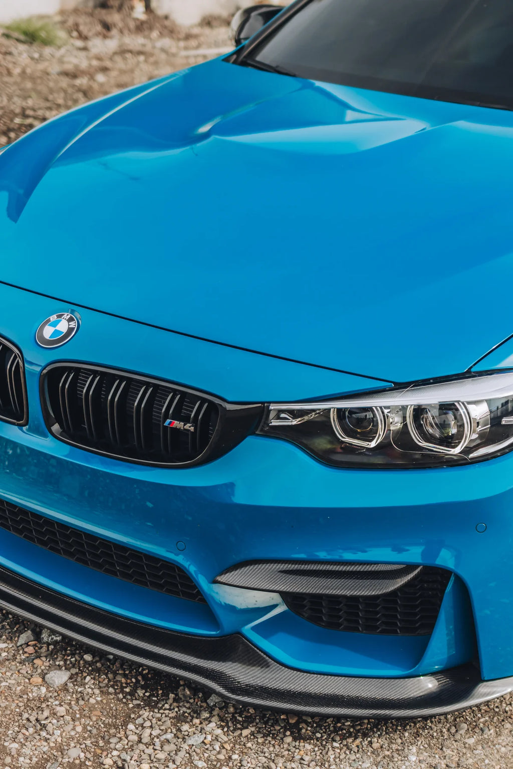 F8X M3/M4 V STYLE CARBON FIBER FRONT LIP