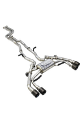 X3M/X4M S58 STAINLESS STEEL VALVED CATBACK EXHAUST - F97/F98 (Pre-Order)