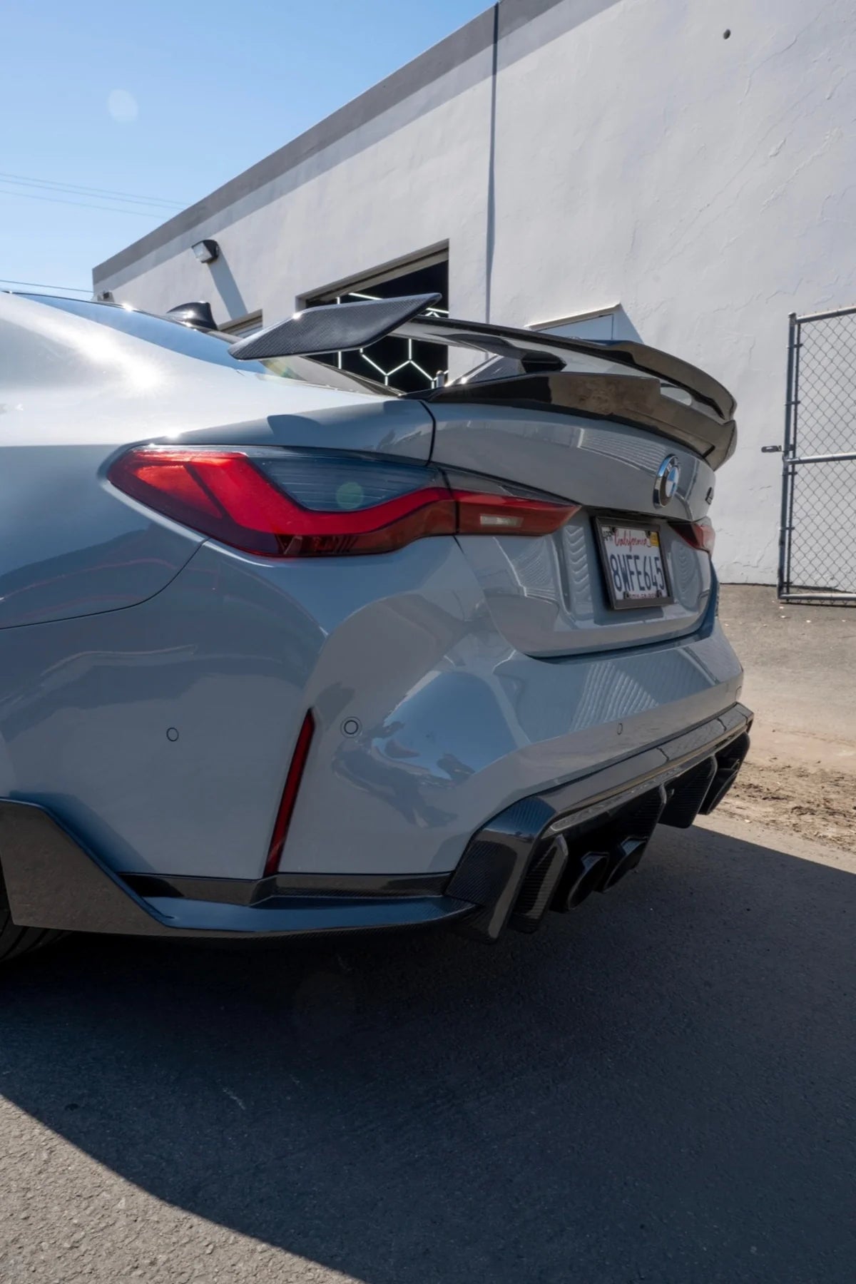 G8X M3/M4 CARBON FIBER REAR BUMPER MP SPLITTERS